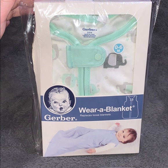 gerber wear a blanket
